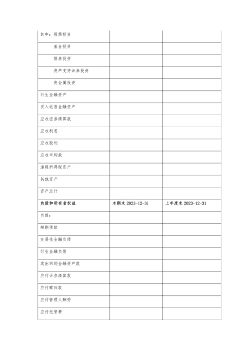 私募基金信息披露年度报告.docx