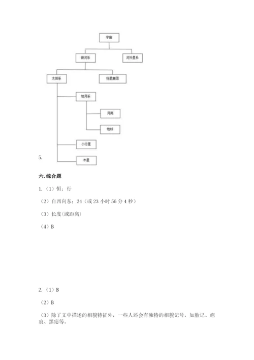 教科版科学六年级下册期末测试卷带答案（巩固）.docx