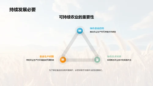 走向可持续农业