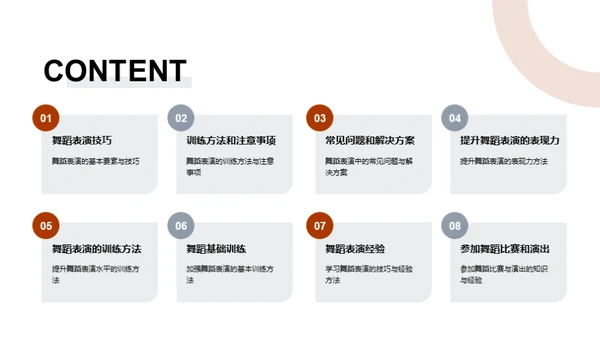 舞蹈表演与技巧分享