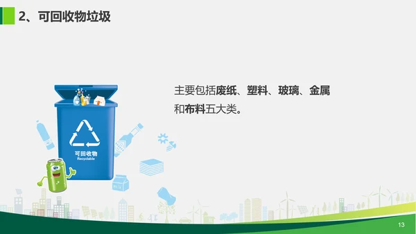 垃圾分类公益宣传讲座PPT课件
