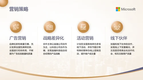蓝金高级感金融行业商业计划书ppt模板