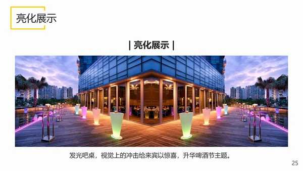 啤酒美食狂欢节活动策划PPT模板