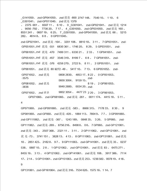 GPS控制点复测成果报告