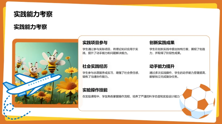 学生期末表现与成长亮点