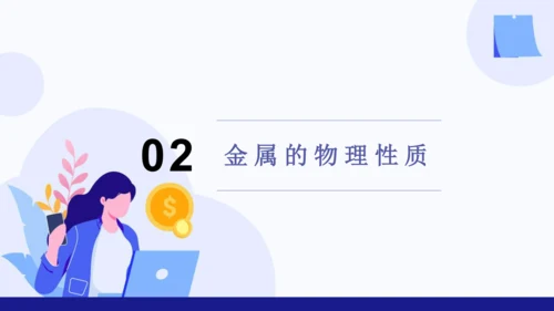 人教版化学九下 8.1.1 几种重要的金属 课件(共25张PPT)