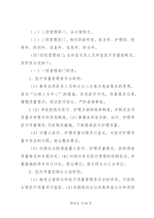 医疗质量管理和持续改进措施方案.docx