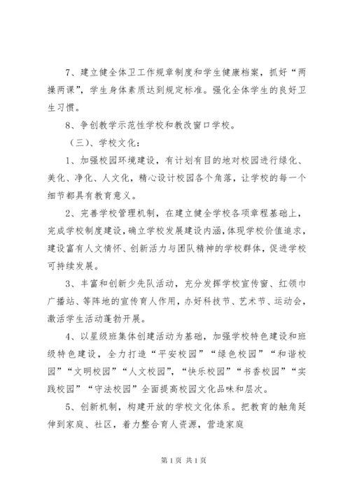 中心小学发展规划实施方案.docx