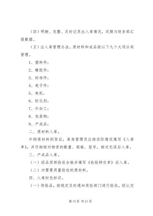 仓储管理规定范文3篇.docx