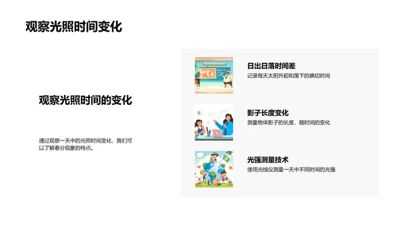 春分科学实验探究