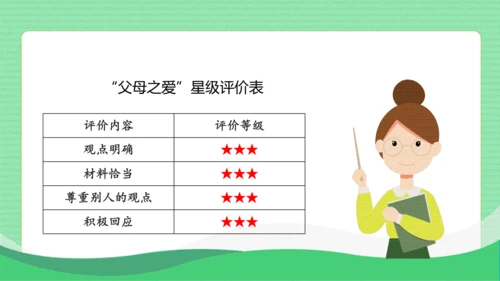 统编版语文五年级上册第六单元 口语交际：父母之爱（教学课件）