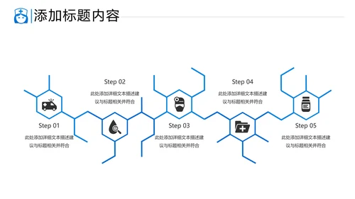 医生护士智慧医疗医学医药通用PPT模板