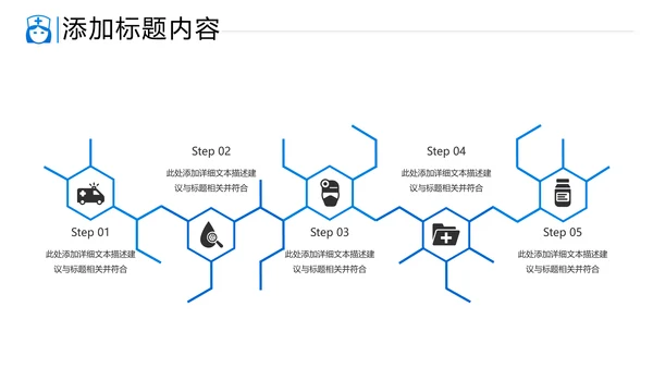 医生护士智慧医疗医学医药通用PPT模板