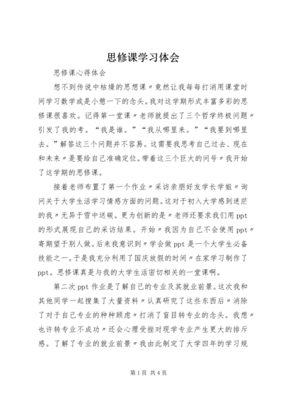 思修课学习体会 (5).docx