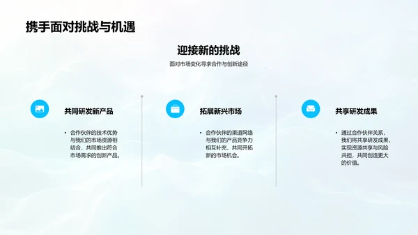 工业合作新里程PPT模板