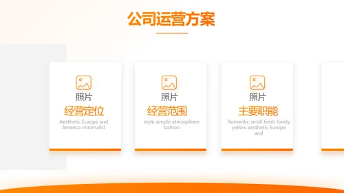 橙色大气保险公司行业工作总结计划动态PPT