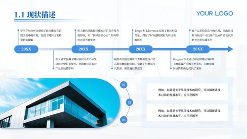 蓝色医学医疗科研汇报通用PPT模板