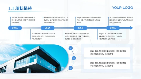 蓝色医学医疗科研汇报通用PPT模板