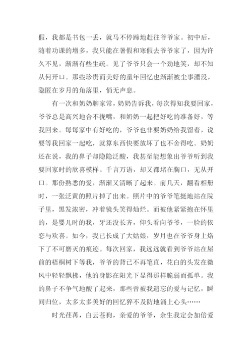 清点被遗忘的爱作文.docx