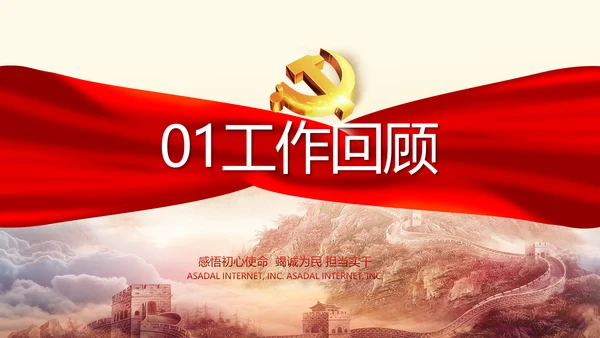 聚焦全国两会政府工作报告PPT