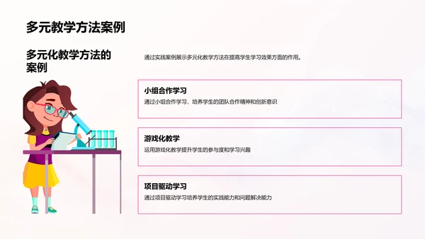 教师成长与技能PPT模板