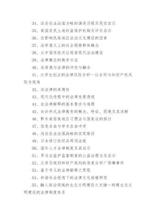 电大法学本科毕业论文题目有哪些.docx