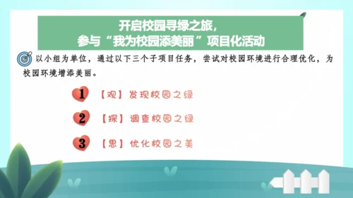 【跨学科主题学习】《美化校园》（课件20张）-人教版（2024）七年级地理上册