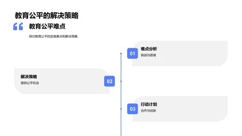 教育公平理论与实践PPT模板