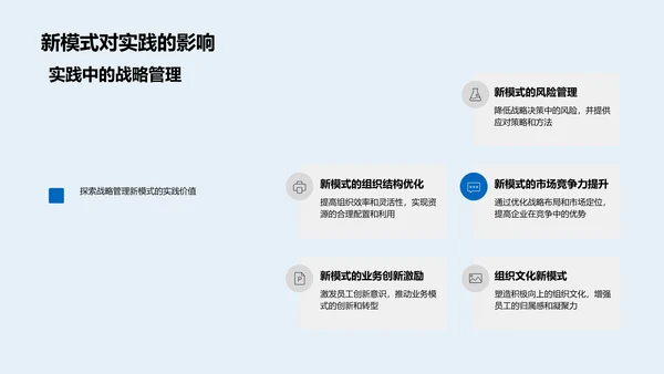 战略管理研究报告PPT模板