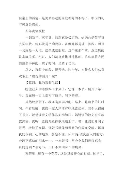 关于寒假的作文500字.docx