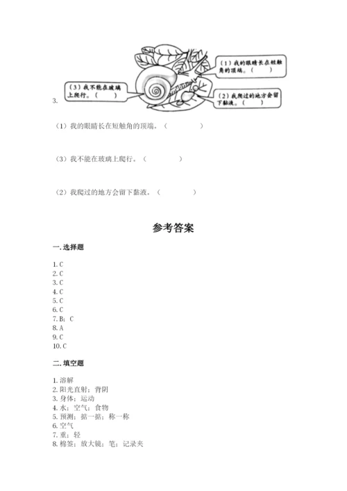 教科版一年级下册科学期末测试卷含完整答案【全优】.docx