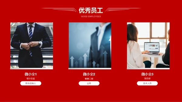 红色公司年会活动策划PPT模板