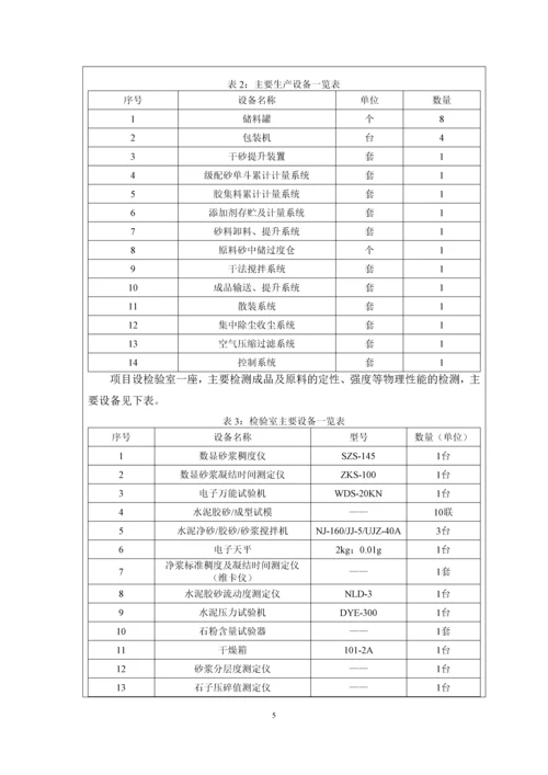 2017JZS008青岛烨鑫新型建材有限公司年产30万吨干混砂浆项目环境影响报告表.docx