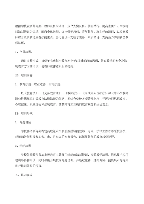 教师培训考核制度和奖惩制度定稿版审批稿