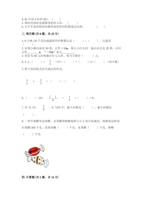 北师大版六年级下册数学期末测试卷各版本.docx