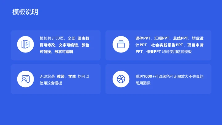 福建医科大学课题学术汇报毕业论文答辩通用PPT模板