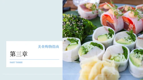 现代简约高级日本旅游攻略PPT模板