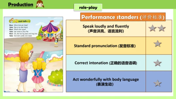 Unit 2 She looks cute .Lesson 7-8课件(共23张PPT)