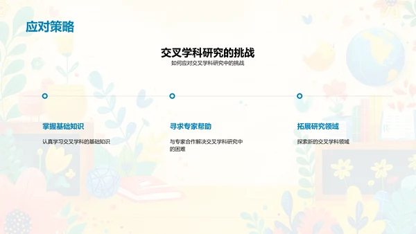 交叉学科开题答辩PPT模板