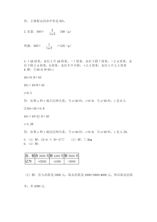 济南市外国语学校小升初数学试卷精品（达标题）.docx