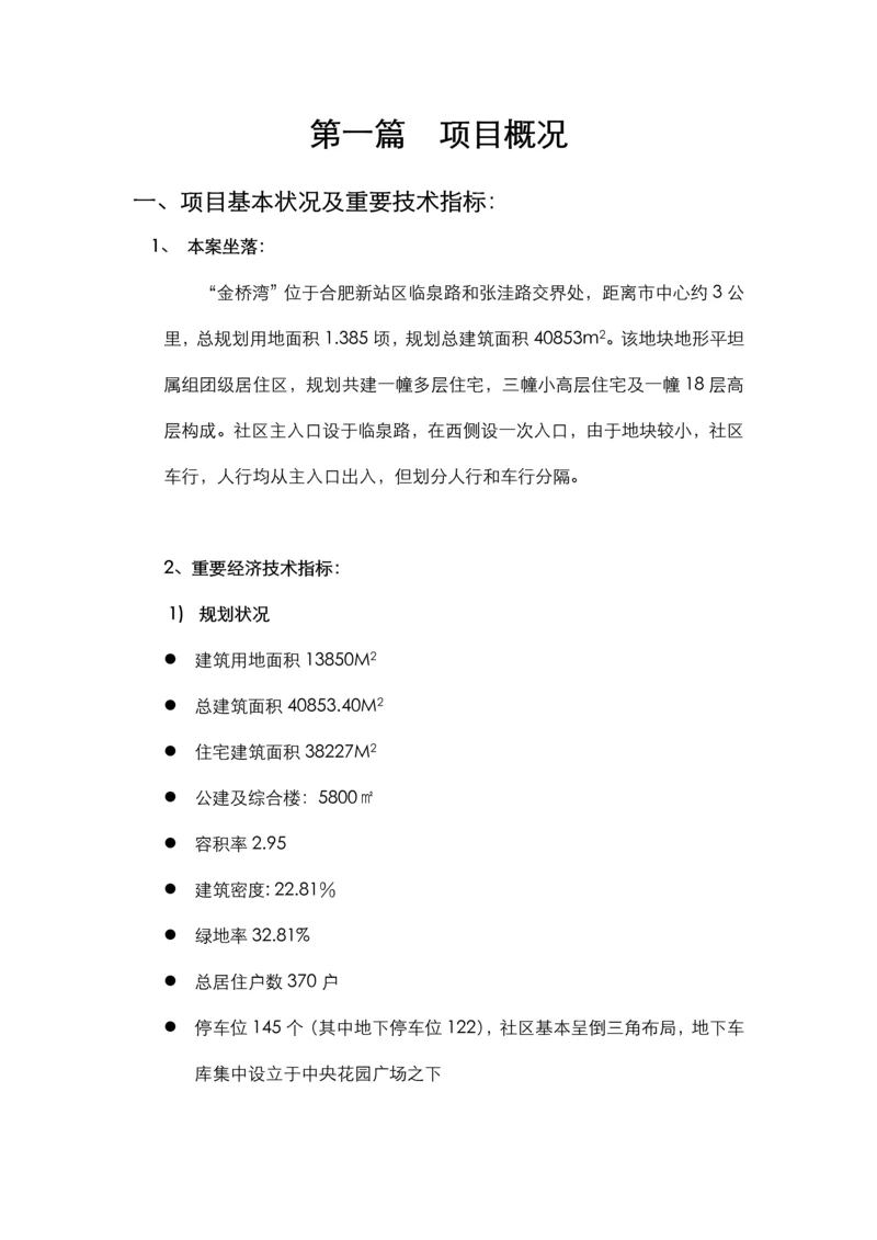 “金桥湾”年度执行专题策划案.docx