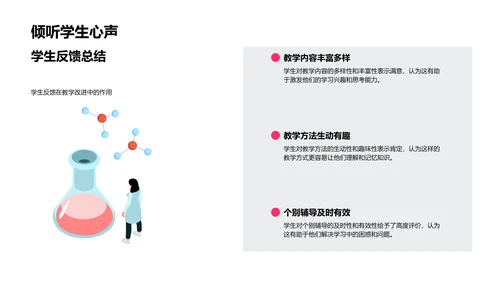 教学年度总结报告PPT模板