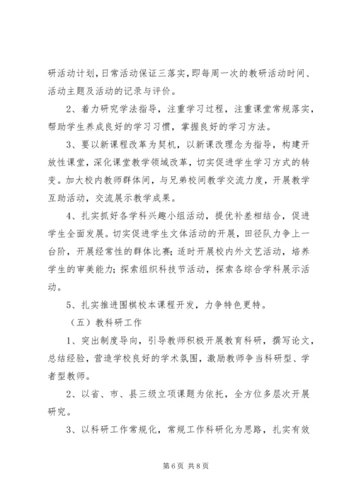 盐步小学XX年工作计划.docx