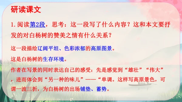15《白杨礼赞》课件