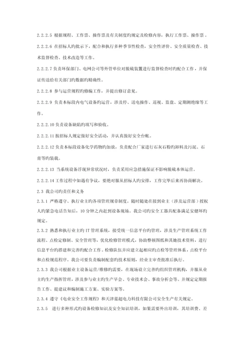 电厂运维的专项项目实施专题方案.docx