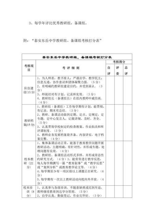 学校教研组建设的实施方案.docx