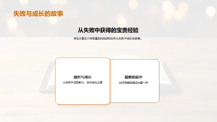 六年级的蜕变之旅