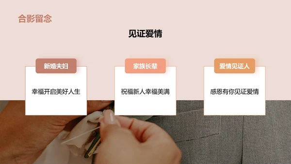 橙色商务现代我们的幸福时刻PPT模板