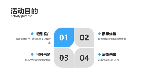 商务图文风银行金融开业活动方案