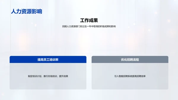 人资部门年度总结